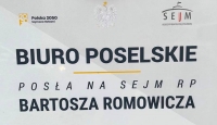 Poseł Bartosz Romowicz otworzył w Brzozowie  - Biuro Poselskie