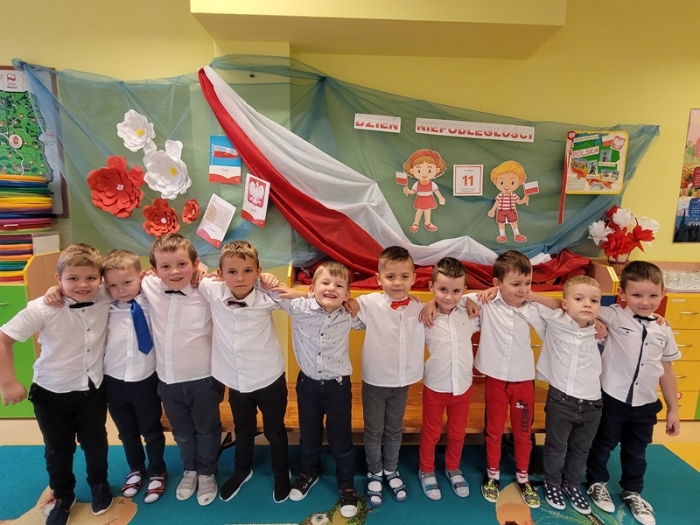 Narodowe Święto Niepodległości u przedszkolaków w Trześniowie