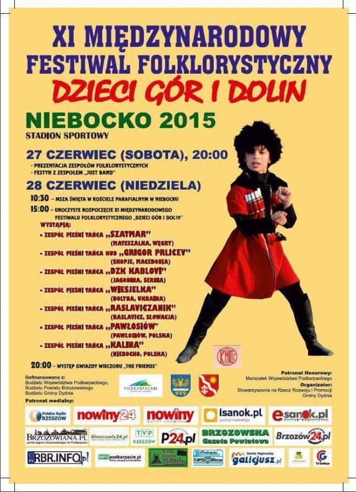 XI Międzynarodowy Festiwal Folklorystyczny „Dzieci Gór i Dolin”