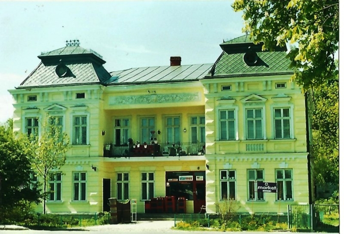 domniemany budynek brzozowskiego dworca PKP; fot.ze zbiorów H. Kościńskiej