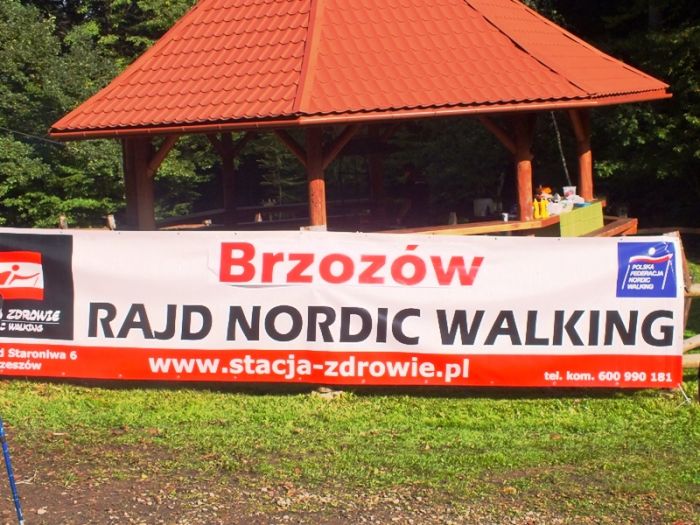 I rajd Nordic Walking w Brzozowie