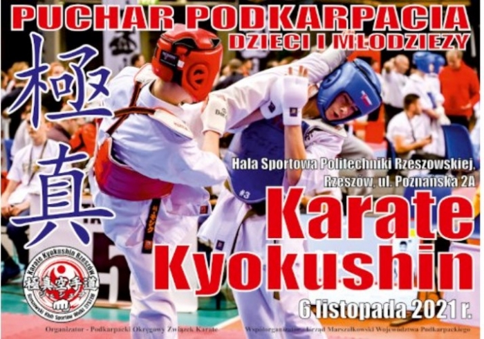 9 medali młodych karateków z Brzozowa na Pucharze Podkarpacia