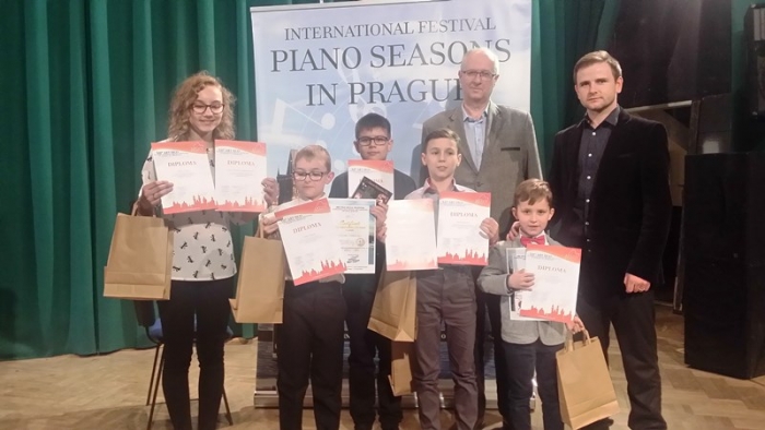 Międzynarodowy sukces uczniów Szkoły Muzycznej I stopnia w Dydni.Praga 2016