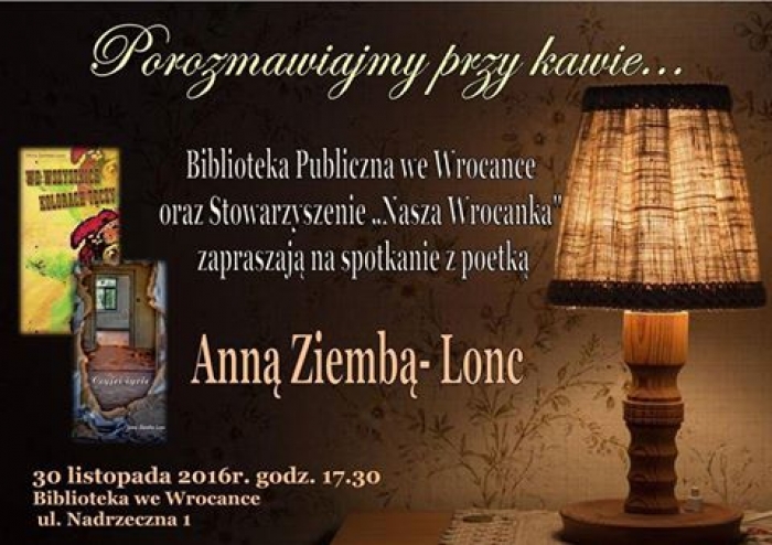 Spotkanie z Anną Ziembą Lonc