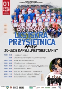 80-lecie LKS Iskra Przysietnica oraz 30-lecie kapeli "Przysietczanie"