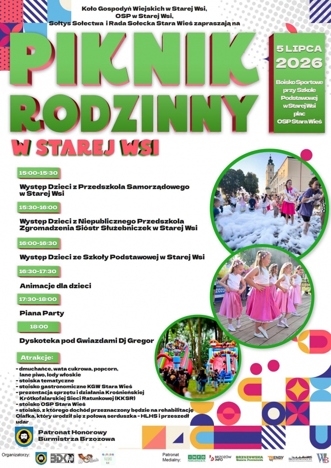 Piknik rodzinny w Starej Wsi