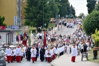 Procesja Bożego Ciała w Brzozowie