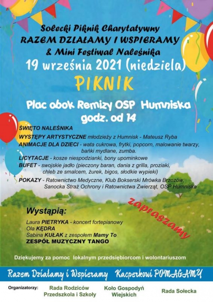 Mini Festiwal Naleśnika. Humniska 2021