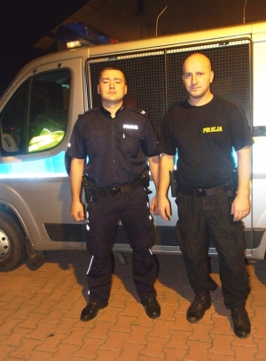 Brzozowscy policjanci na podium