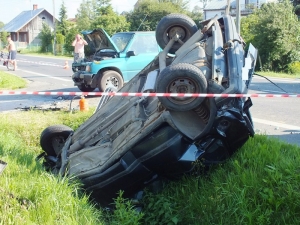 Wypadek w Grabownicy Starzeńskiej