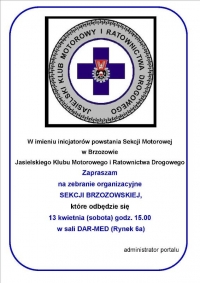Zebranie organizacyjne