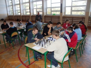 Gimnazjada w szachach - w Golcowej