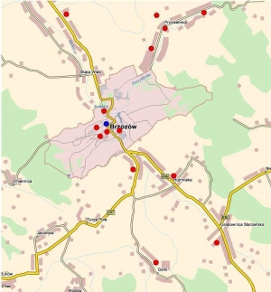 zasięg internetu w mieście i gminie Brzozów