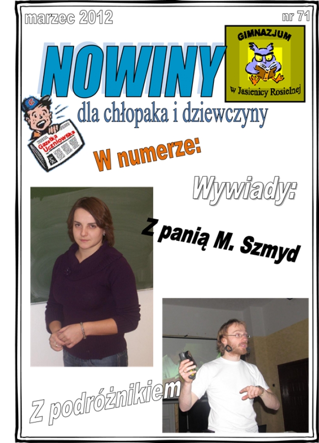 Nowiny dla chłopaka i dziewczyny nr 71