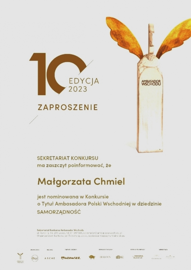 Nominacja dla Pani Prezes
