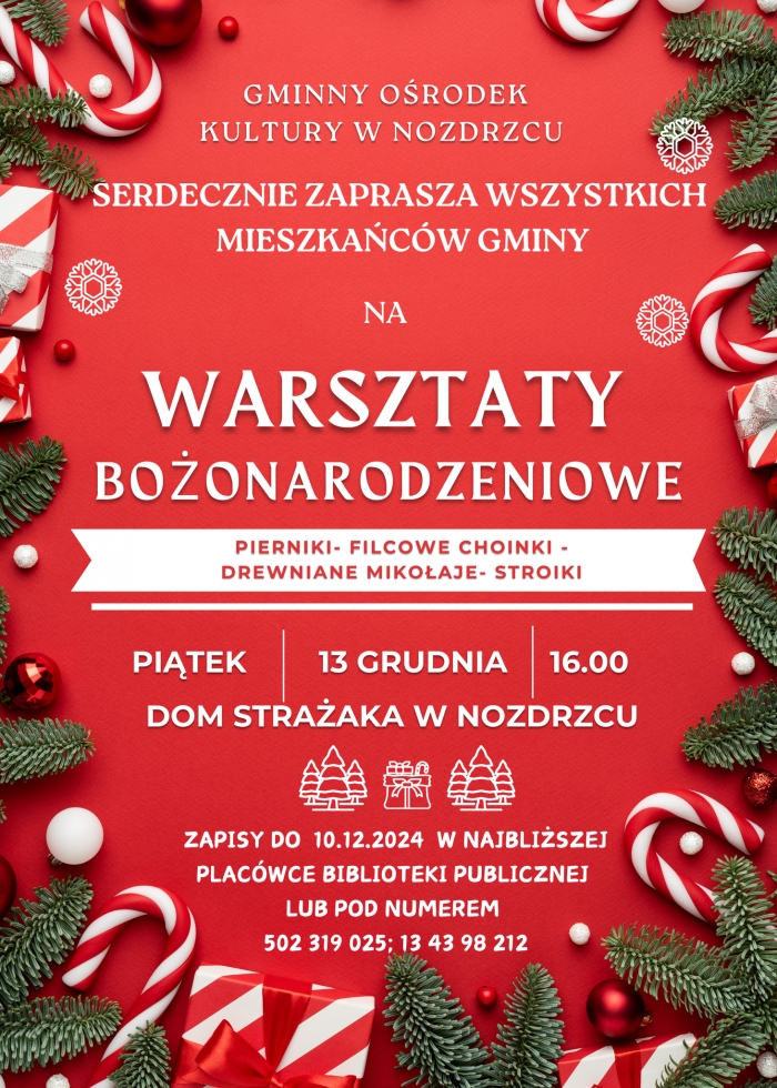 Warsztaty Bożonarodzeniowe