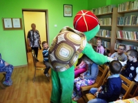 Żółwik Franklin - wyjątkowy gość w bibliotece