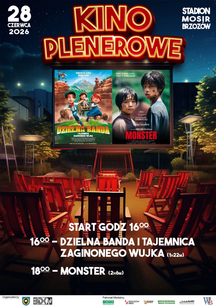 Kino plenerowe i festiwal dmuchańców!