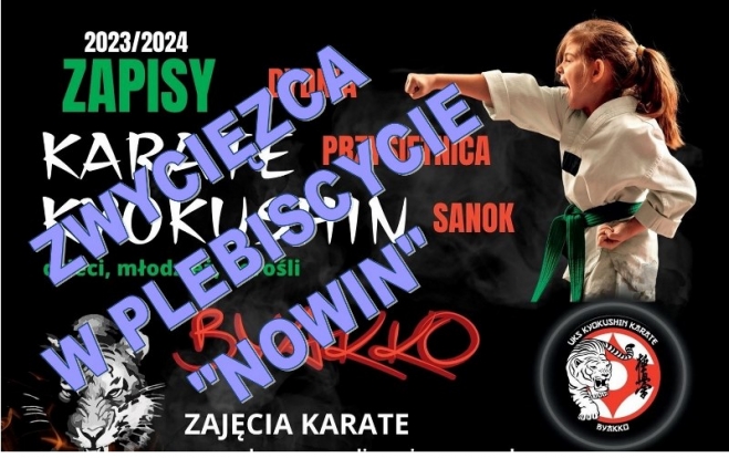 Klub Karate Kyokushin Byakko z Dydni - laureatem