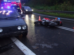 Groźny wypadek w Domaradzu