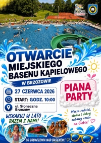 Otwarcie sezonu na miejskim basenie!