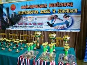 Finał Mistrzostw Polski Szkół Podstawowych w szachach.