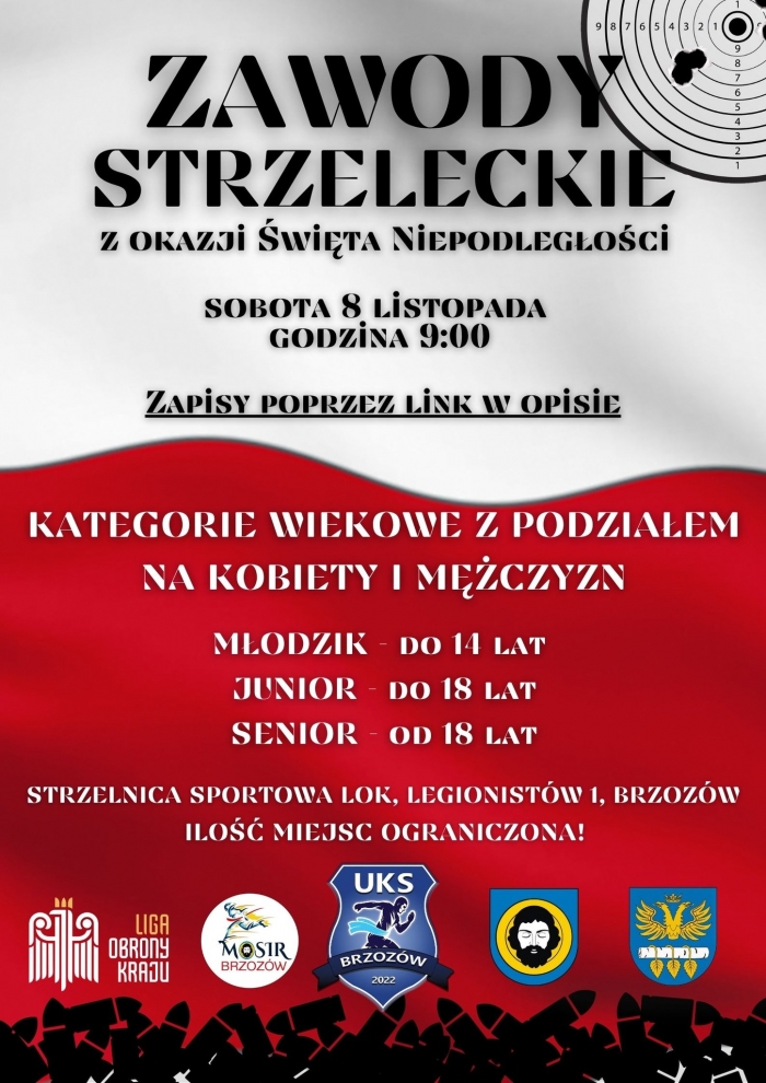 Zawody Strzeleckie z okazji Święta Niepodległości