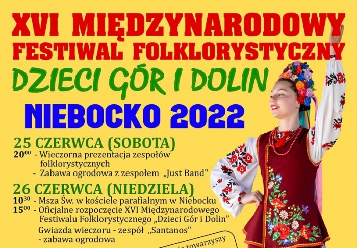 XVI Międzynarodowy Festiwal Folklorystyczny „Dzieci Gór i Dolin”