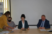 Umowę w imieniu Gminy Dydnia podpisła wójt Alicja Pocałuń, (fot. Paweł Stokłosa)