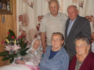 Sto lat mieszkanki Haczowa