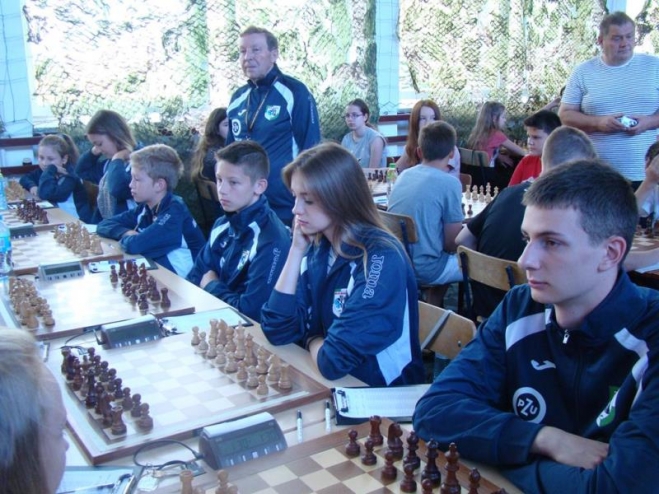 Obóz szachistów z Brzozowa w Iwoniczu