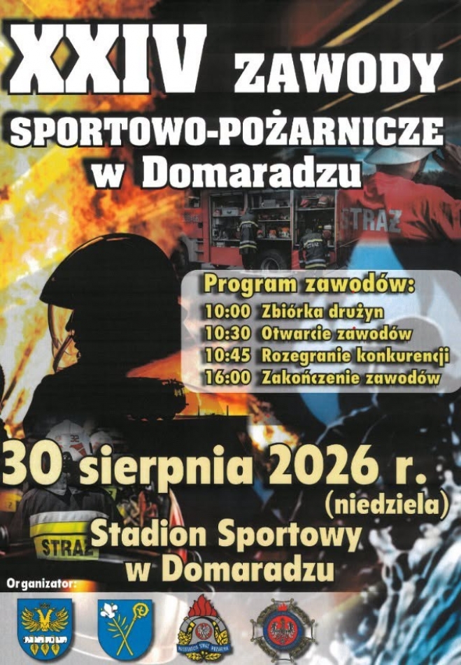 XXIV Zawody sportowo-pożarnicze. Domaradz 2026