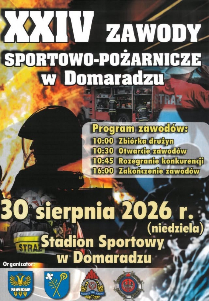 XXIV Zawody sportowo-pożarnicze. Domaradz 2026