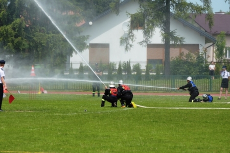 Gminne zawody - sportowo pożarnicze w...